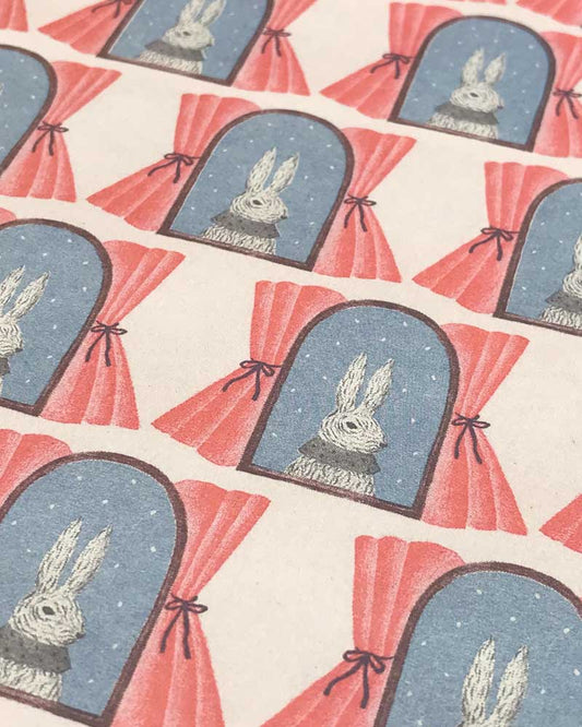 Letter set - Rabbit by the window