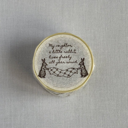 マスキングテープ - うさぎの一年