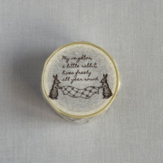 マスキングテープ - うさぎの一年