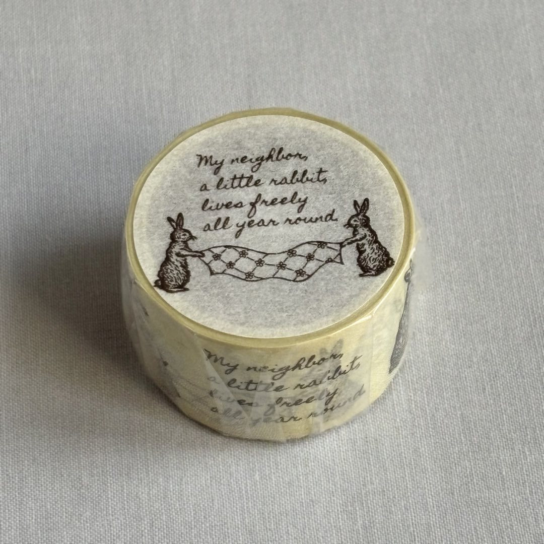 マスキングテープ - うさぎの一年