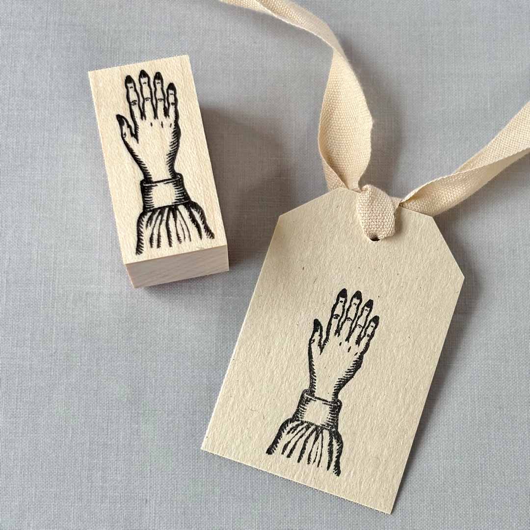 Hand and blouse stamp