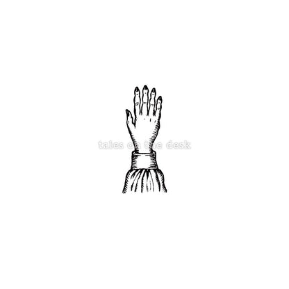 Stock Illustration - Hands and blouse