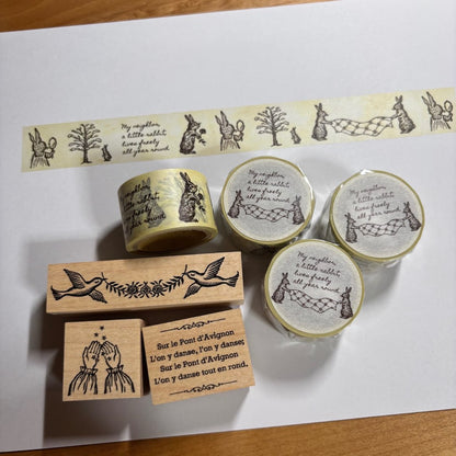 マスキングテープ - うさぎの一年